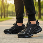 Safety Shoes Wide Toe Cap Breathable Slip-Resistant Sole