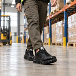 Safety Sneakers Reinforced Toe Puncture-Resistant Sole Slip-Resistant Tread