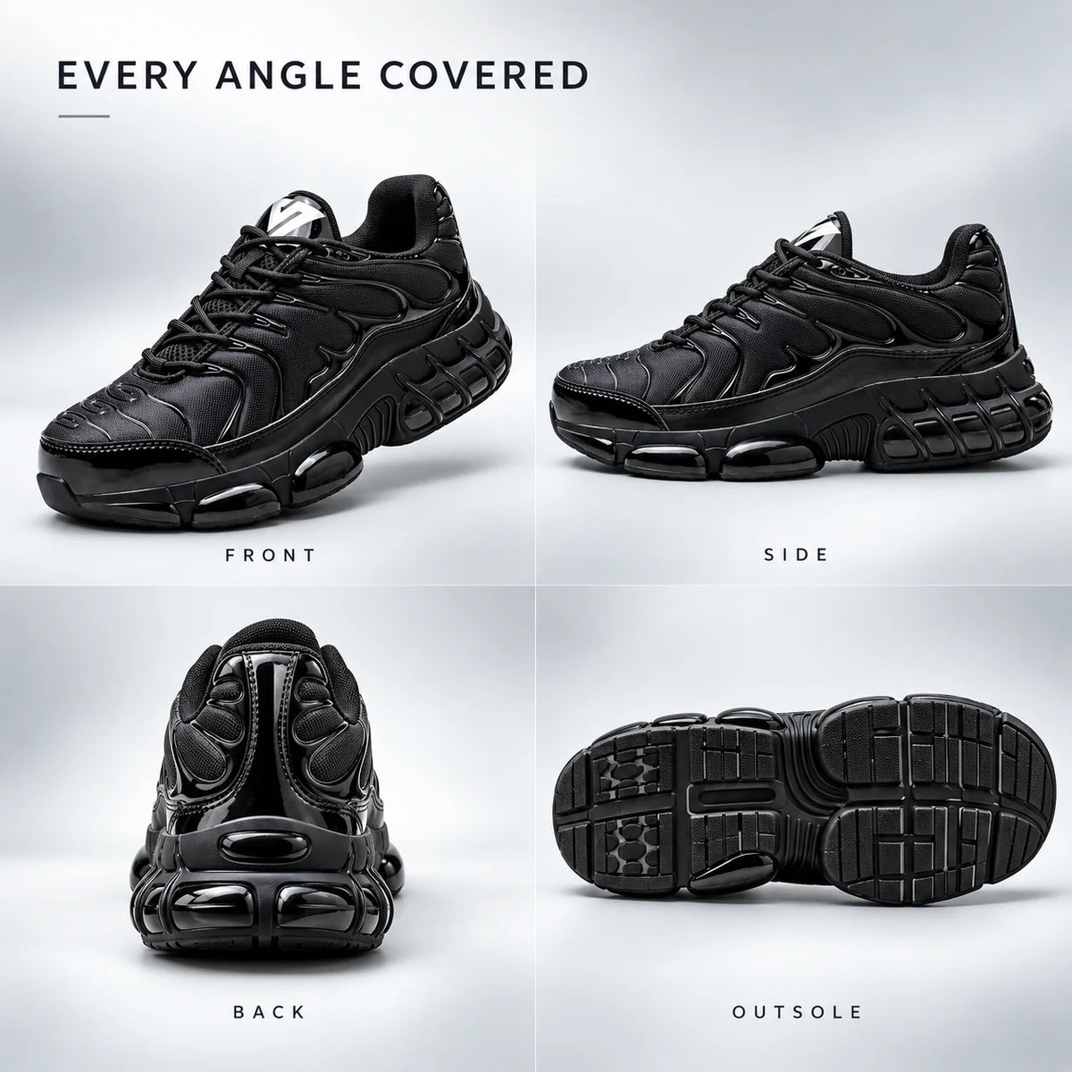 Safety Sneakers Reinforced Toe Puncture-Resistant Sole Slip-Resistant Tread