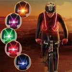 Safety Vest 360° LED & Fiber-Optic Weather-Resistant