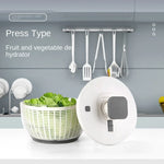 Salad & Fruit Drying Basket Breathable Mesh Compact Storage