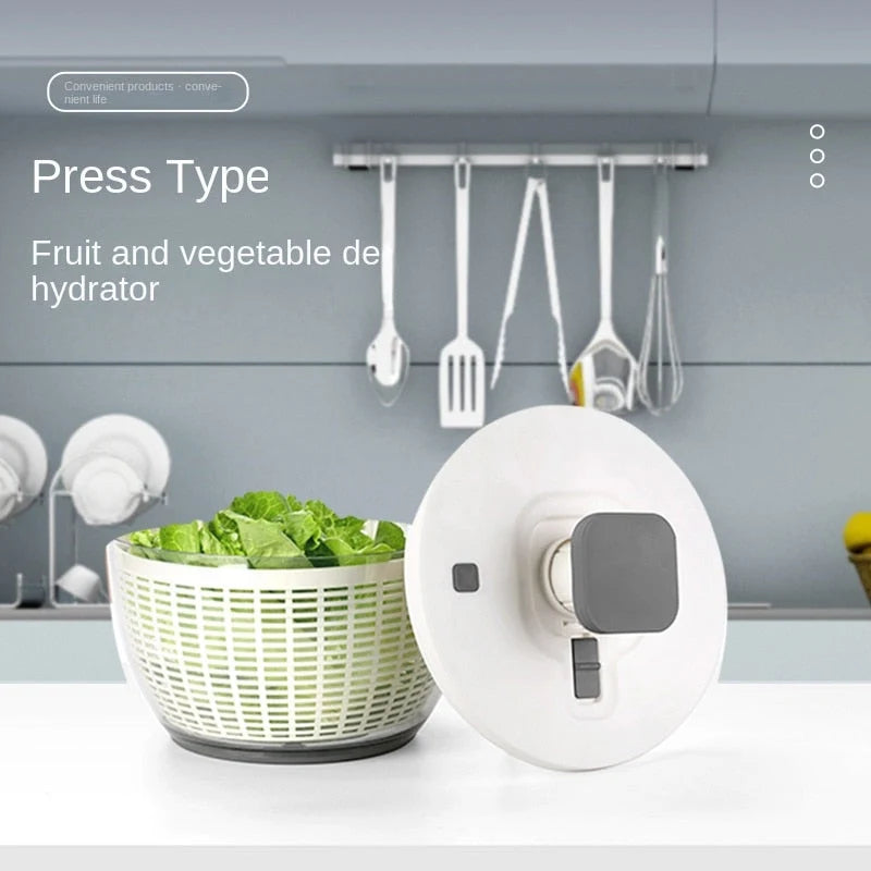 Salad & Fruit Drying Basket Breathable Mesh Compact Storage