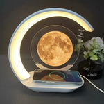 Sand Art Lamp 3D Display Touch Dimmable Wireless Charging