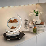 Sand Art Lamp Rotating 3D Sand LED USB Charging