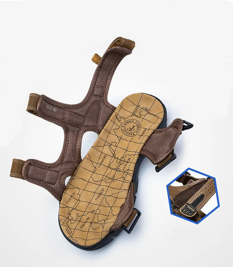 Sandals Orthopedic Arch Support Adjustable Straps