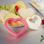 Sandwich Cutter Heart-Shaped Crust-Removing Plastic Mold
