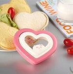 Sandwich Cutter Heart-Shaped Crust-Removing Plastic Mold