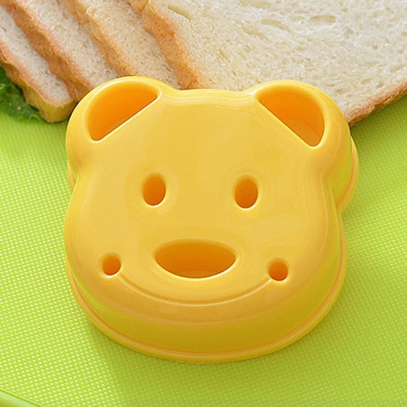 Sandwich Cutter & Sealer Bear Shape BPA-Free Plastic