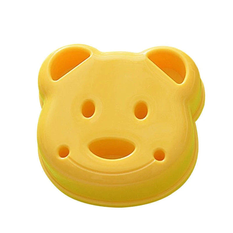 Sandwich Cutter & Sealer Bear Shape BPA-Free Plastic