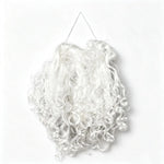 Santa Beard Long Curly Soft Synthetic Adjustable Band