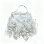 Santa Beard Long Curly Soft Synthetic Adjustable Band