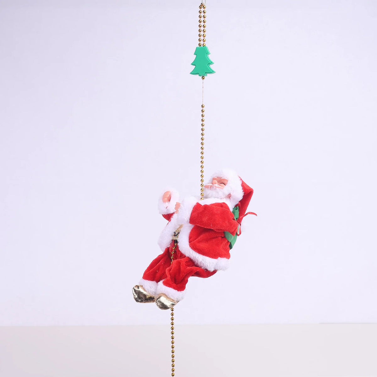 Santa Claus Figurine Fabric & Reflective Ornament