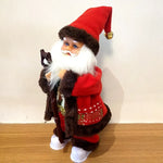 Santa Claus Figurine Handcrafted Durable Holiday Decor