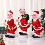 Santa Doll Premium Fabric Fluffy Beard Indoor & Outdoor