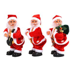 Santa Doll Premium Fabric Fluffy Beard Indoor & Outdoor