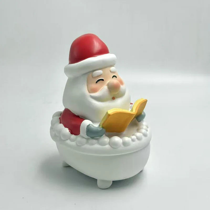 Santa Figure Durable Plastic Vibrant Design