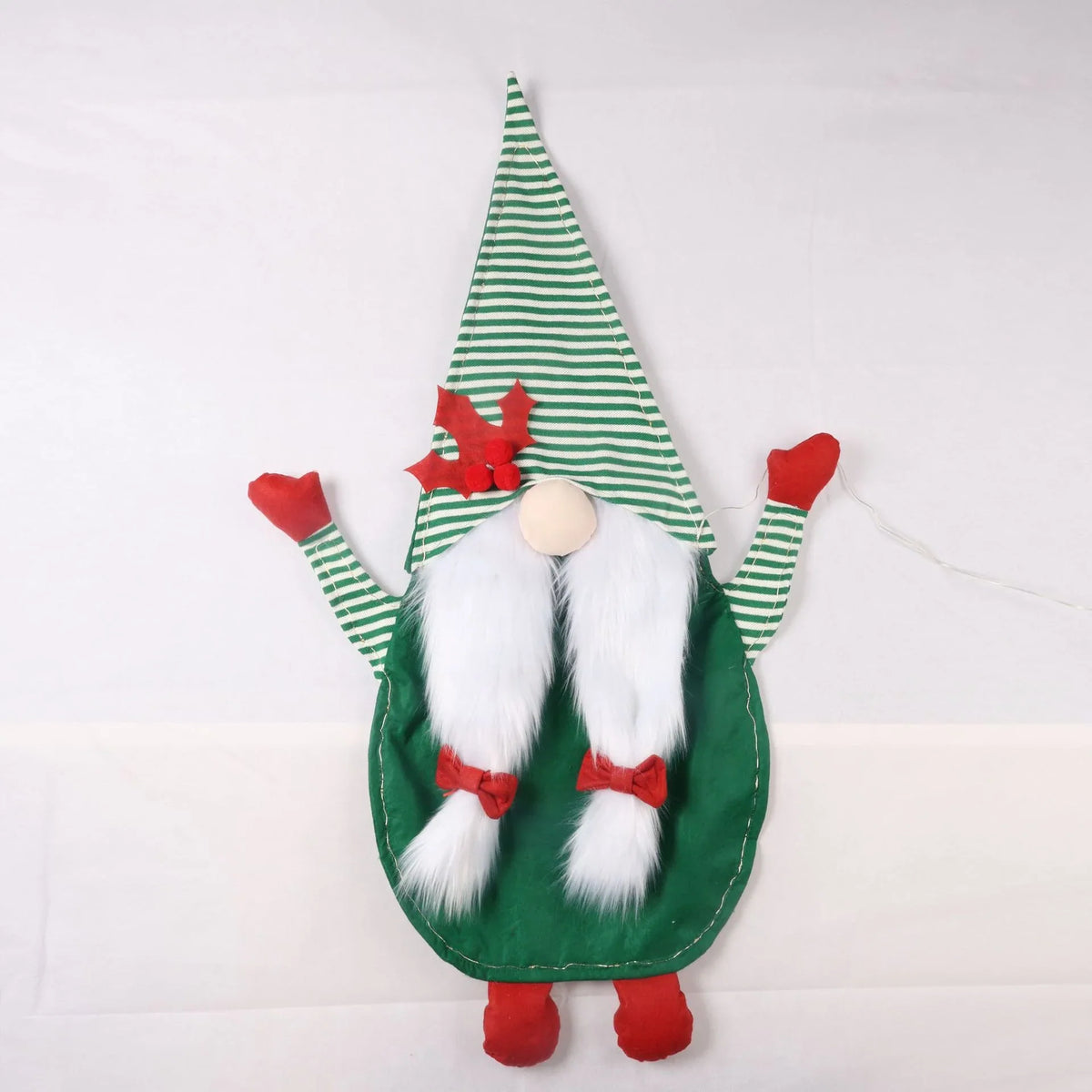 Santa Figure Integrated Lights Soft Fabric 47x28 Inch