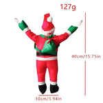 Santa Figure Movable Arms & Classic Design 30cm