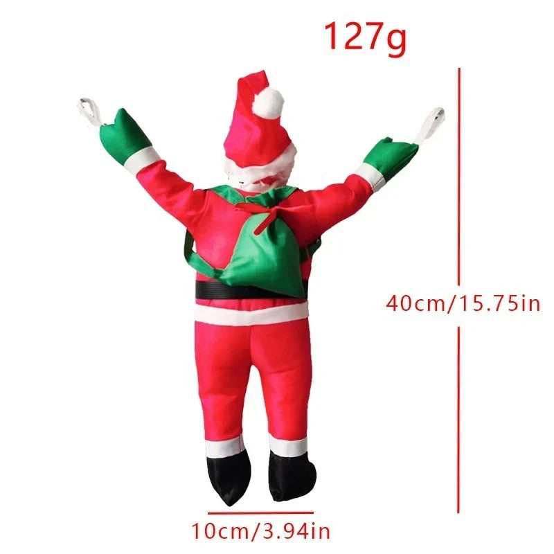 Santa Figure Movable Arms & Classic Design 30cm