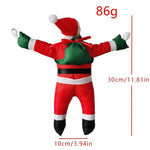 Santa Figure Movable Arms & Classic Design 30cm