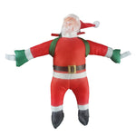 Santa Figure Movable Arms & Classic Design 30cm