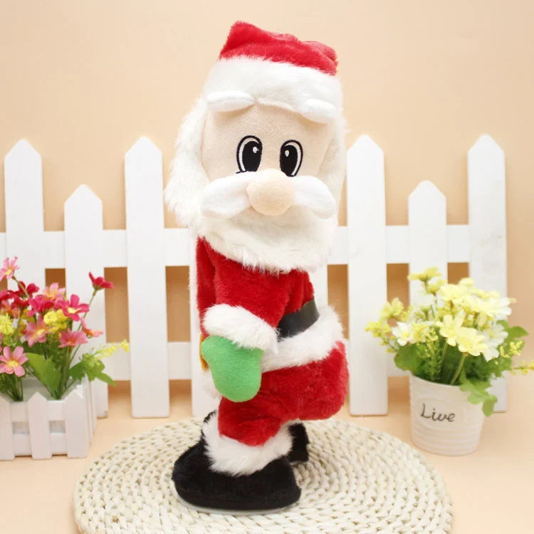Santa Figure Plush Tabletop Decor