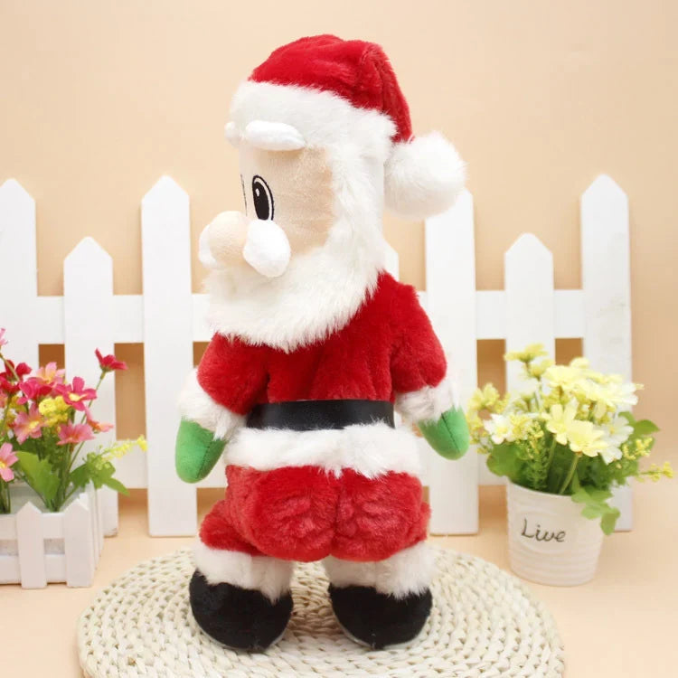 Santa Figure Plush Tabletop Decor