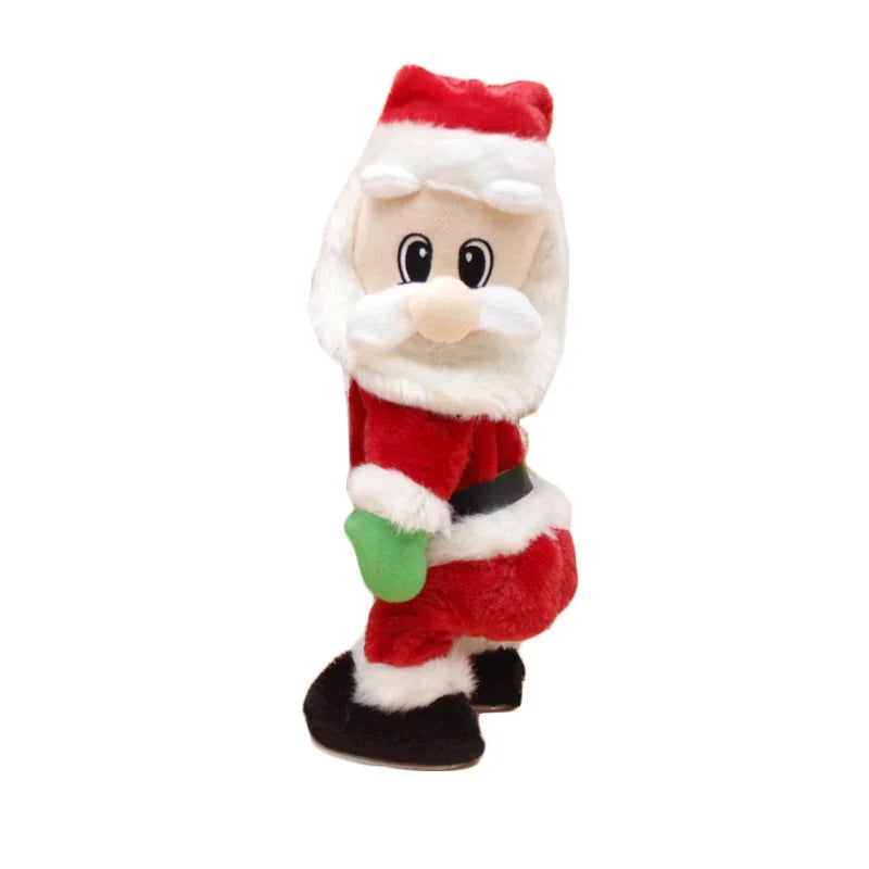 Santa Figure Plush Tabletop Decor