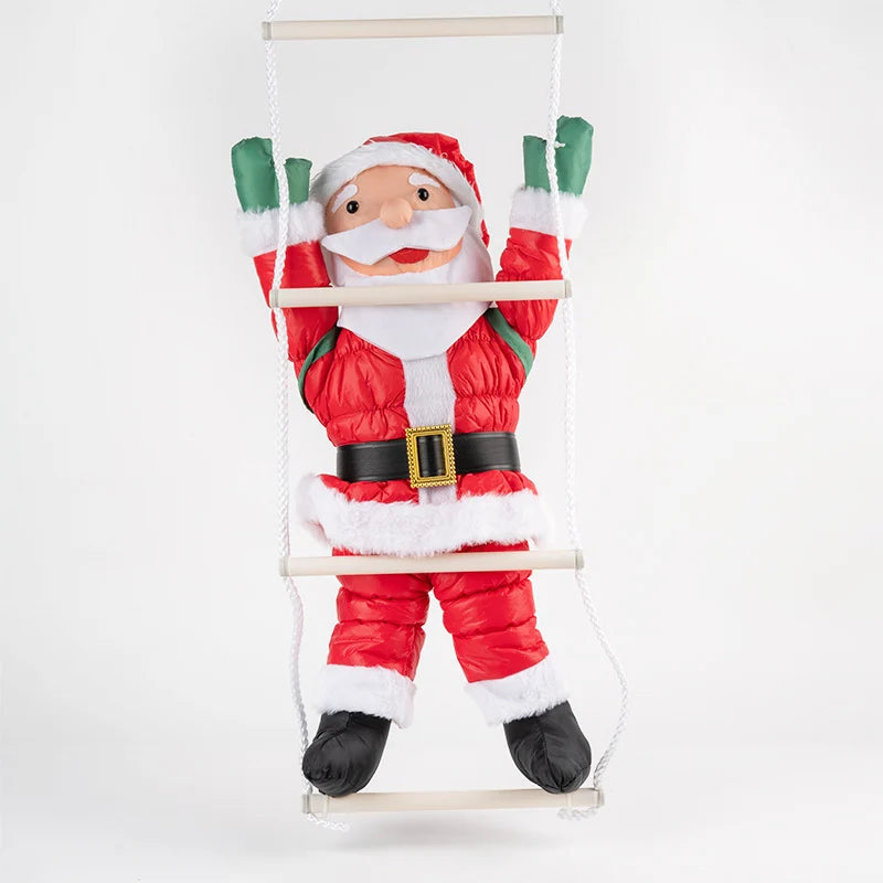 Santa Figure Realistic Movable Arms Indoor Outdoor