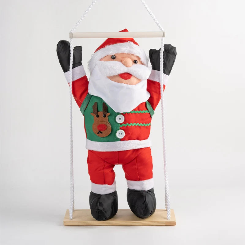Santa Figure Realistic Movable Arms Indoor Outdoor