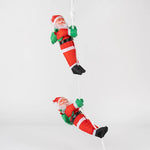 Santa Figure Realistic Movable Arms Indoor Outdoor