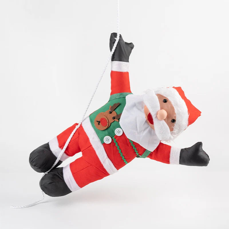 Santa Figure Realistic Movable Arms Indoor Outdoor