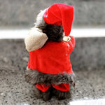 Santa Figurine Animated Dancing Red Finish