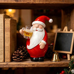 Santa Figurine Durable Polyresin Indoor & Outdoor