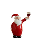 Santa Figurine Durable Polyresin Indoor & Outdoor