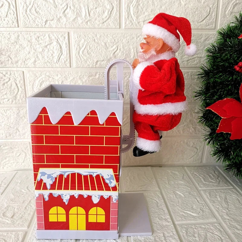 Santa Figurine Electric Climbing Indoor & Outdoor