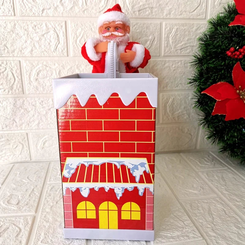 Santa Figurine Electric Climbing Indoor & Outdoor