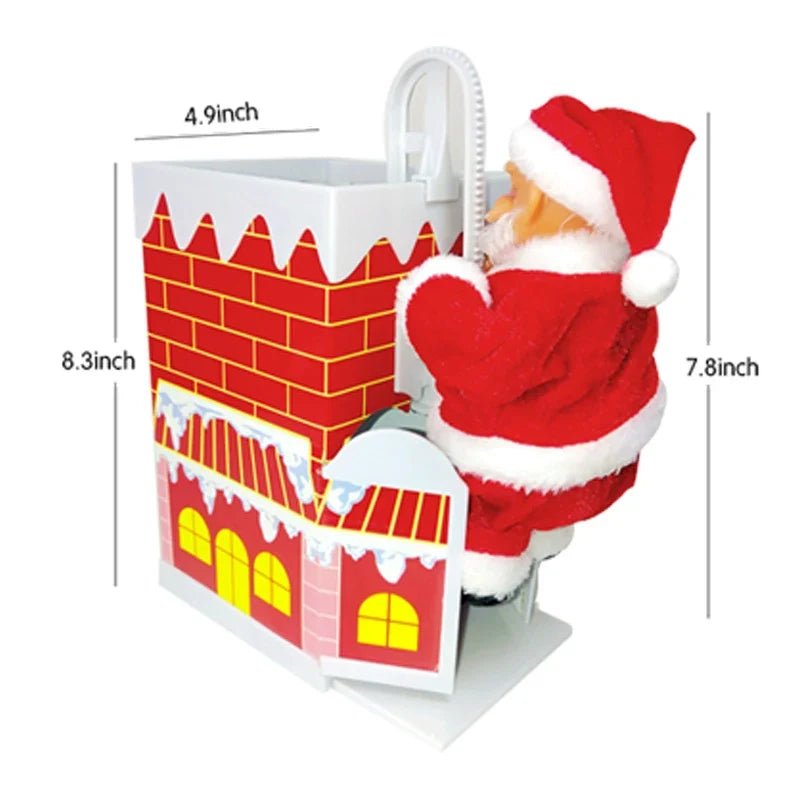 Santa Figurine Electric Climbing Indoor & Outdoor
