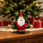 Santa Figurine Hand-Painted Ceramic Tabletop