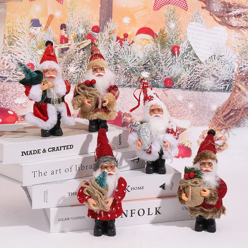 Santa Figurine Intricate Detailing Durable Construction