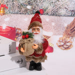 Santa Figurine Intricate Detailing Durable Construction