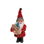 Santa Figurine Intricate Detailing Durable Construction