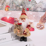 Santa Figurine Intricate Detailing Durable Construction