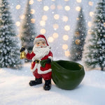 Santa Figurine Intricate Durable Tabletop & Mantel Decor