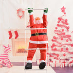 Santa Figurine Life-Like Playful 35 Inch Weather-Resistant