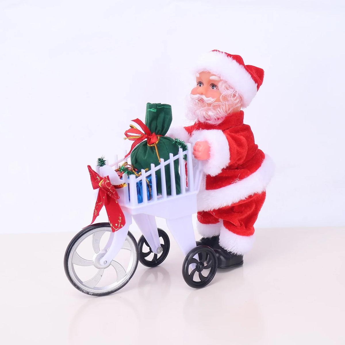 Santa Figurine Lifelike Detail With Lollipop