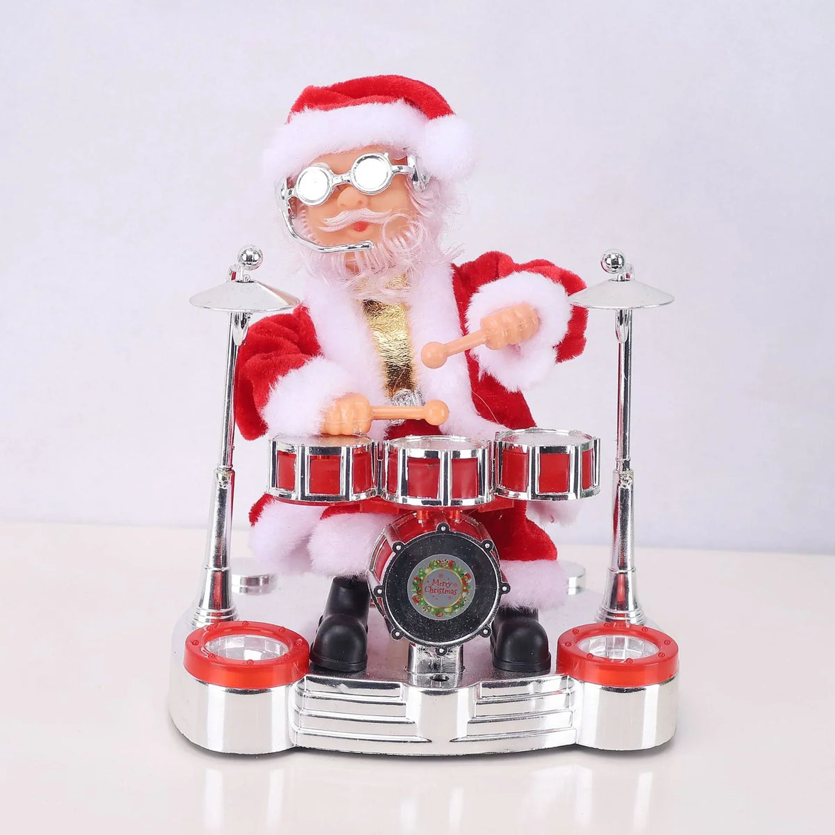 Santa Figurine Lifelike Detail With Lollipop