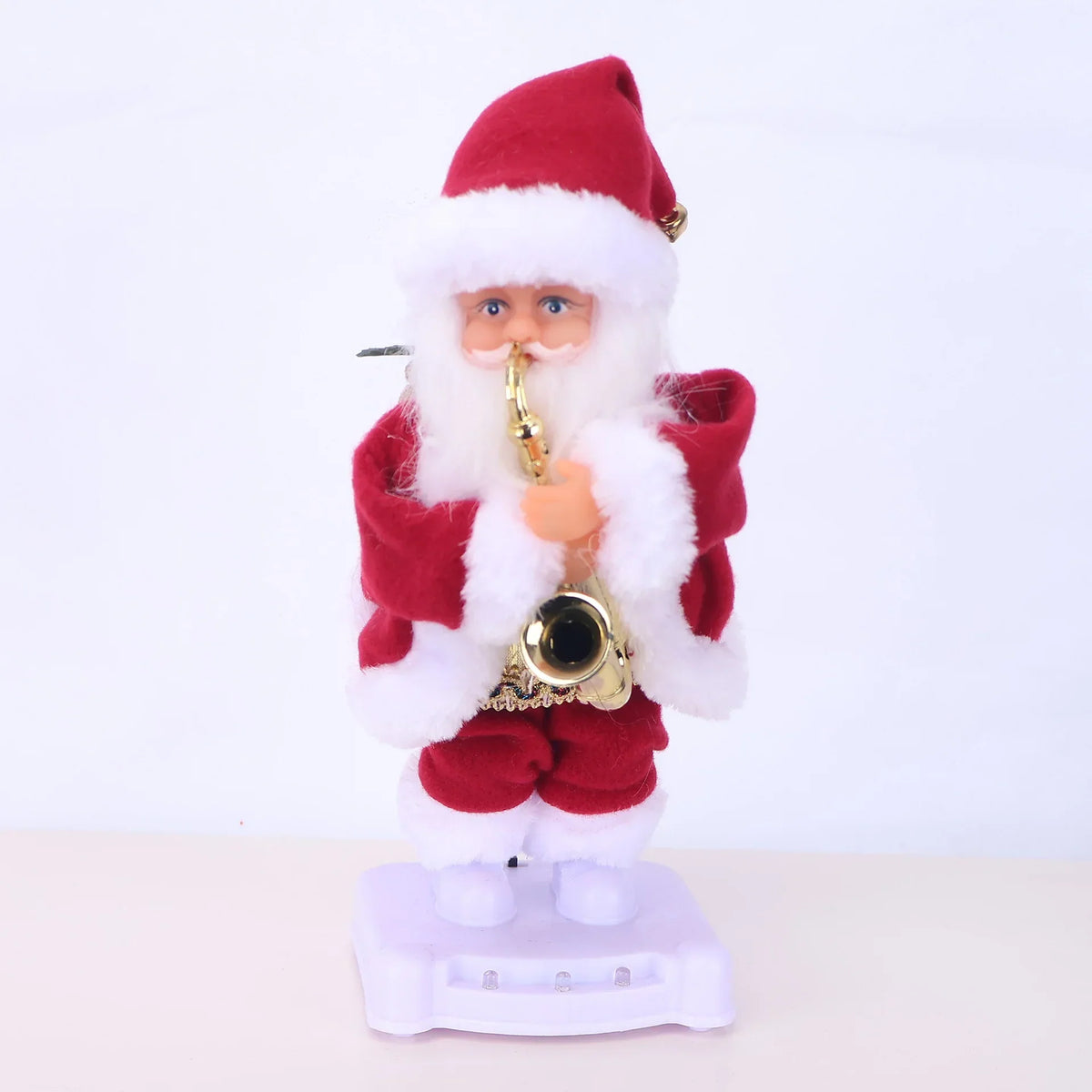 Santa Figurine Lifelike Detail With Lollipop