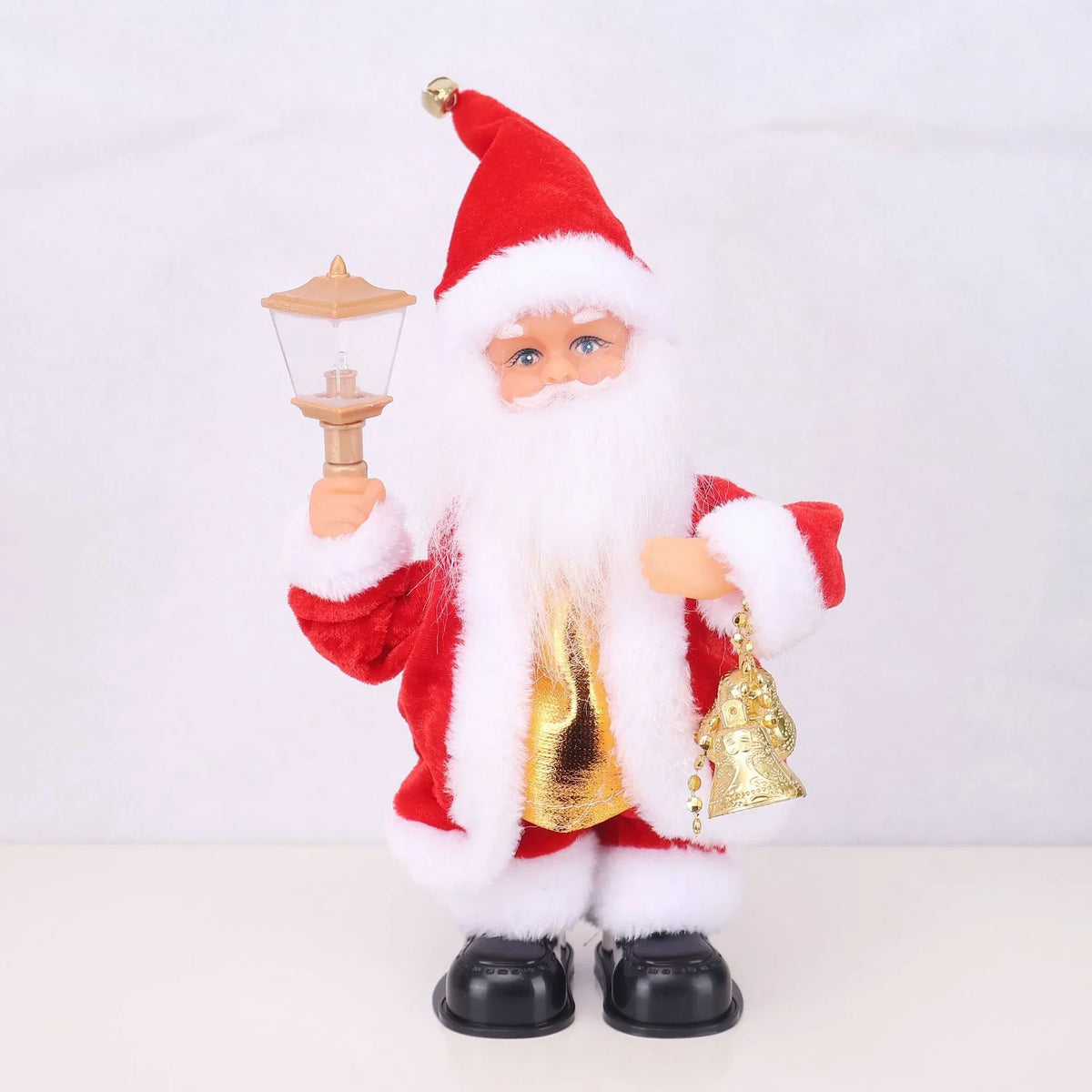 Santa Figurine Lifelike Detail With Lollipop