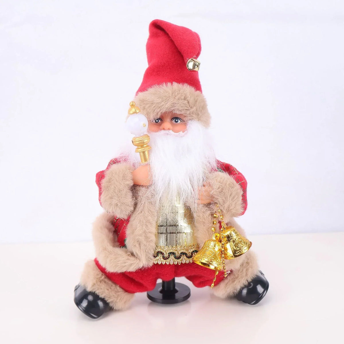 Santa Figurine Lifelike Detail With Lollipop